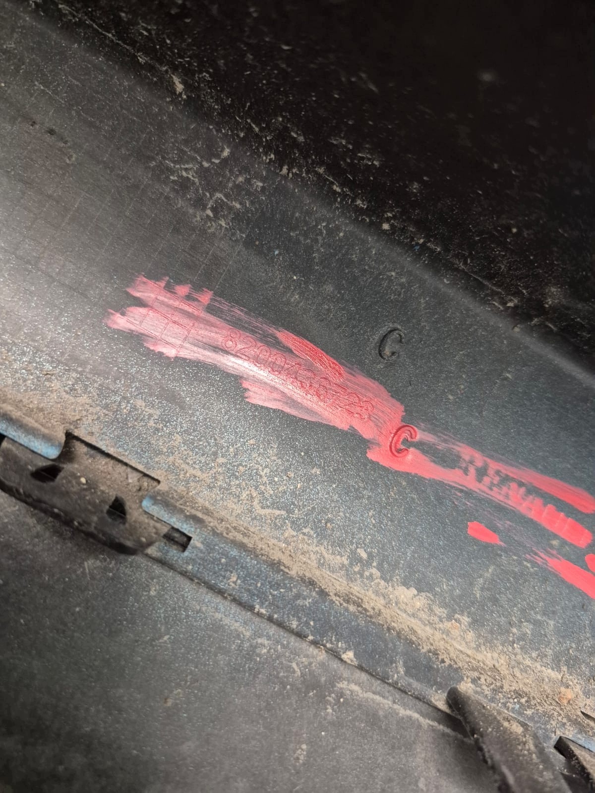 RENAULT KANGOO II 2 07-21 bumper rear part rear