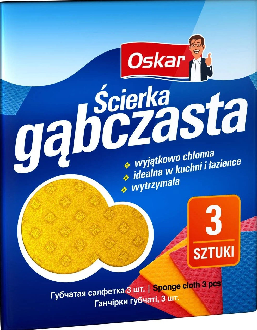 Levně 10 x Oskar, Utěrka utěrka, 3 kusy