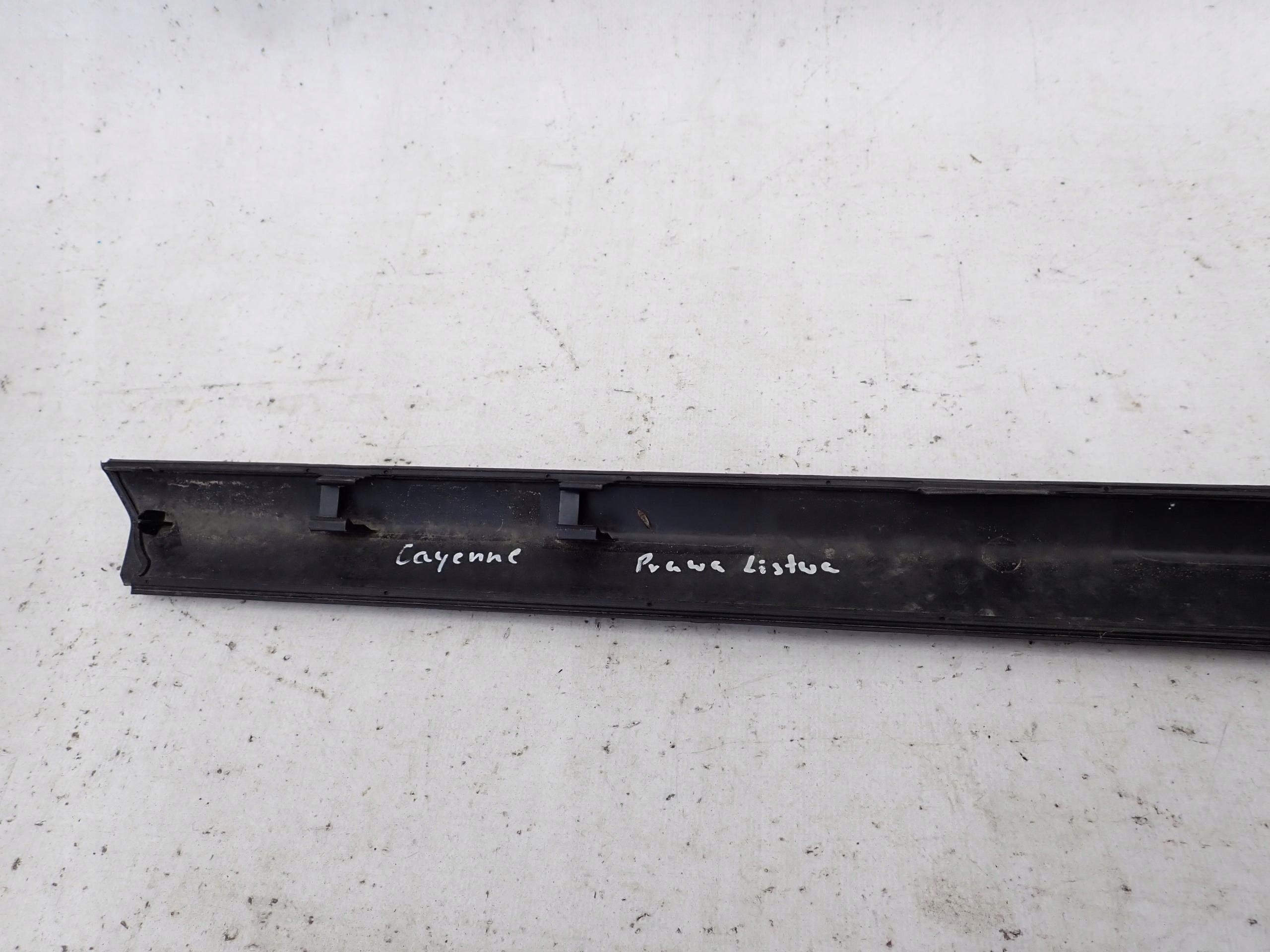 PORSCHE CAYENNE III 9Y 17- moulding threshold right threshold right 9Y0853538