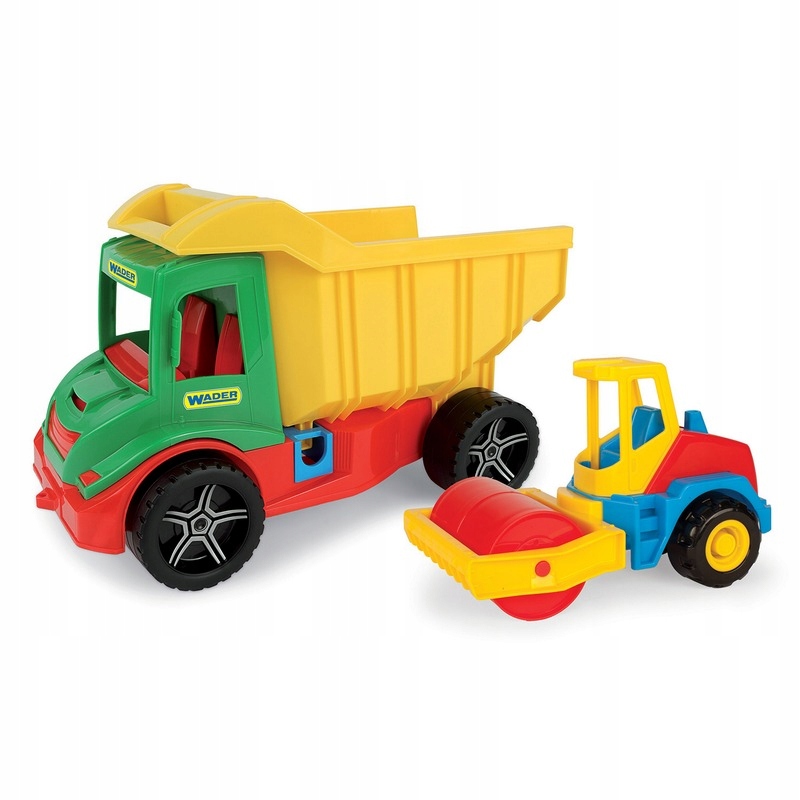 

Multi Truck Wywrotka Z Walcem 38cm Wader 32242