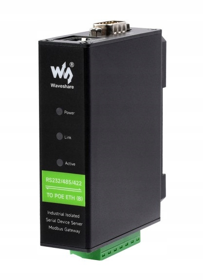 Převodník RS232/485/422 na Poe Eth (b) SKU:23626