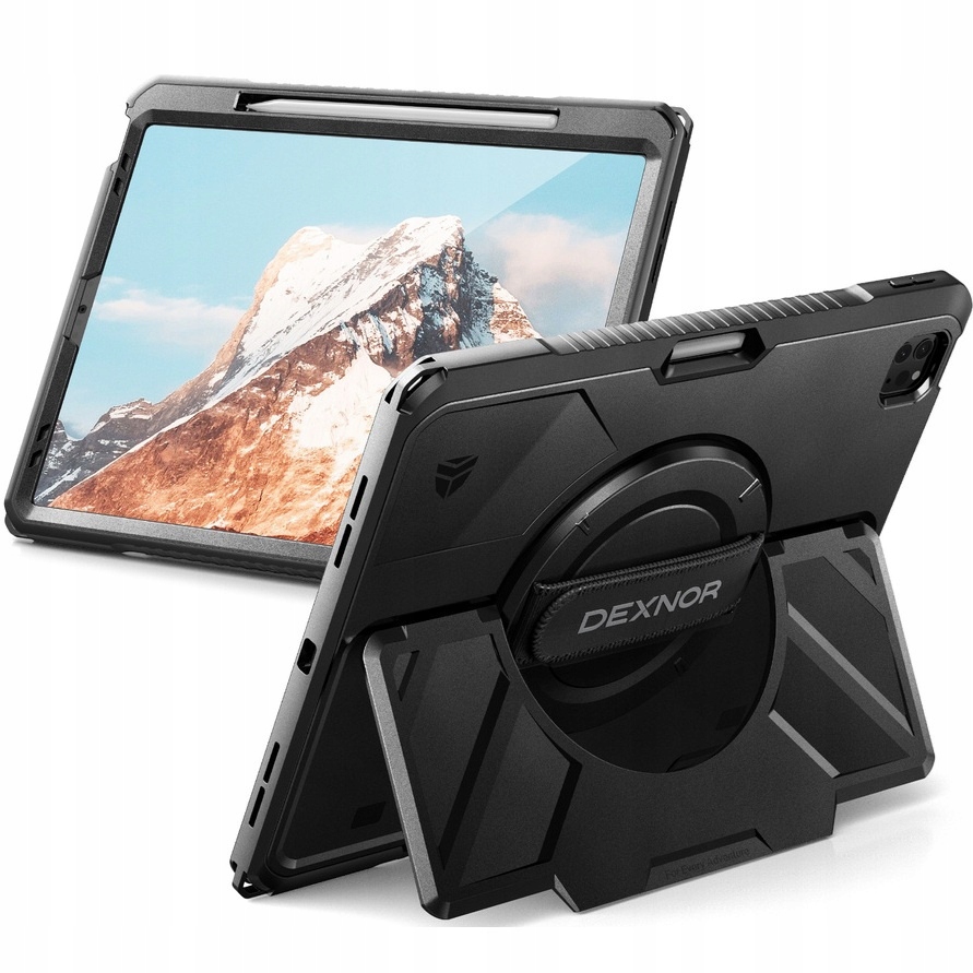 Pancéřové Pouzdro Dexnor Pro Ipad Pro 13" 7 Gen 2024, Pouzdro Se Stojánkem