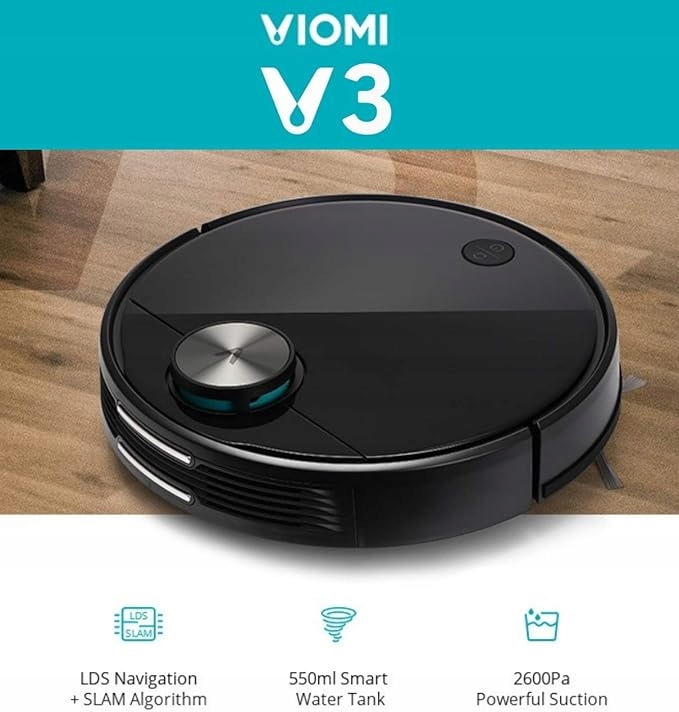 Robot sprzątający Viomi V3 z Mopowaniem