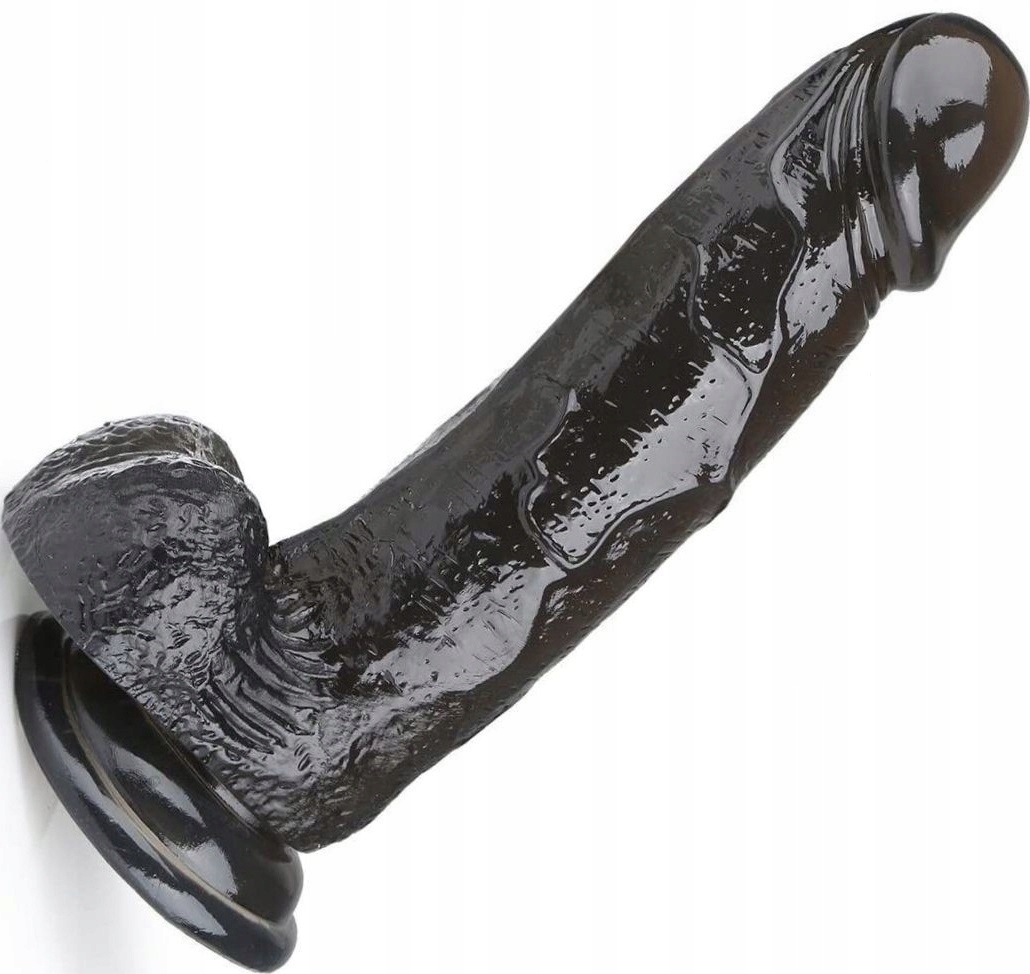 ФАЛЛОИМИТАТОР С ПРИСОСКОЙ ОГРОМНЫЙ ПЕНИС С ЯИЧКАМИ ЧЕРНЫЙ ТОЛСТЫЙ ДЛЯ ПРОНИКНОВЕНИЯ