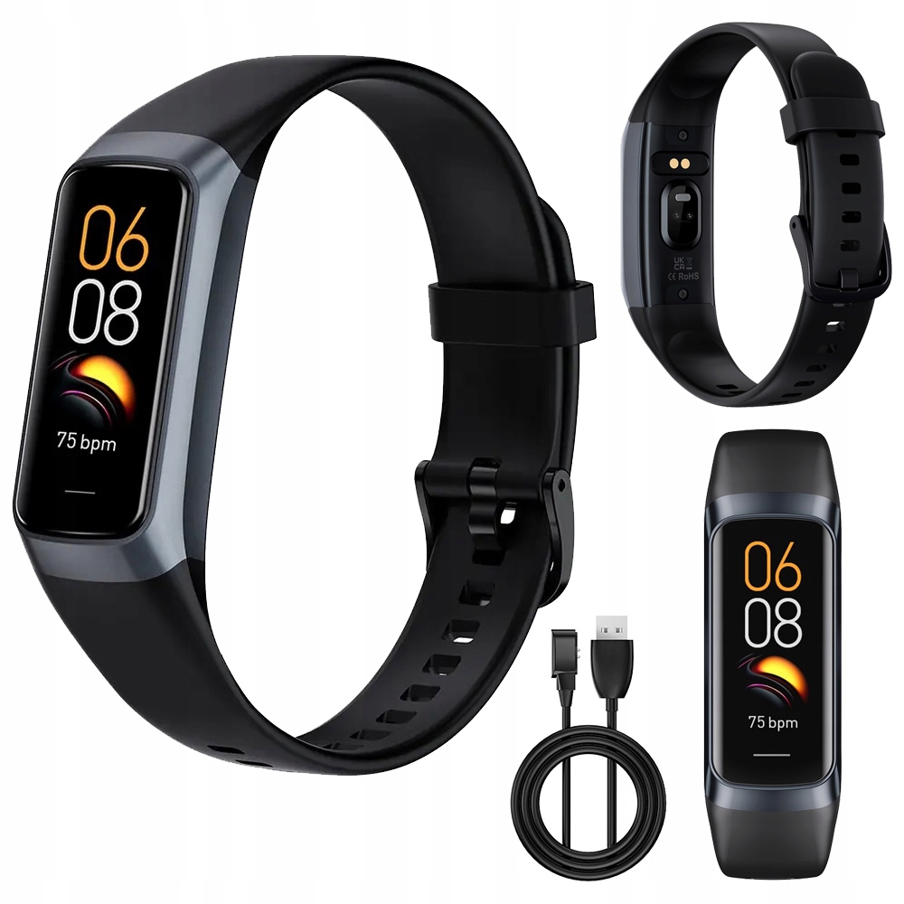 

Smartwatch zegarek Amoled Artnico C60 czarny