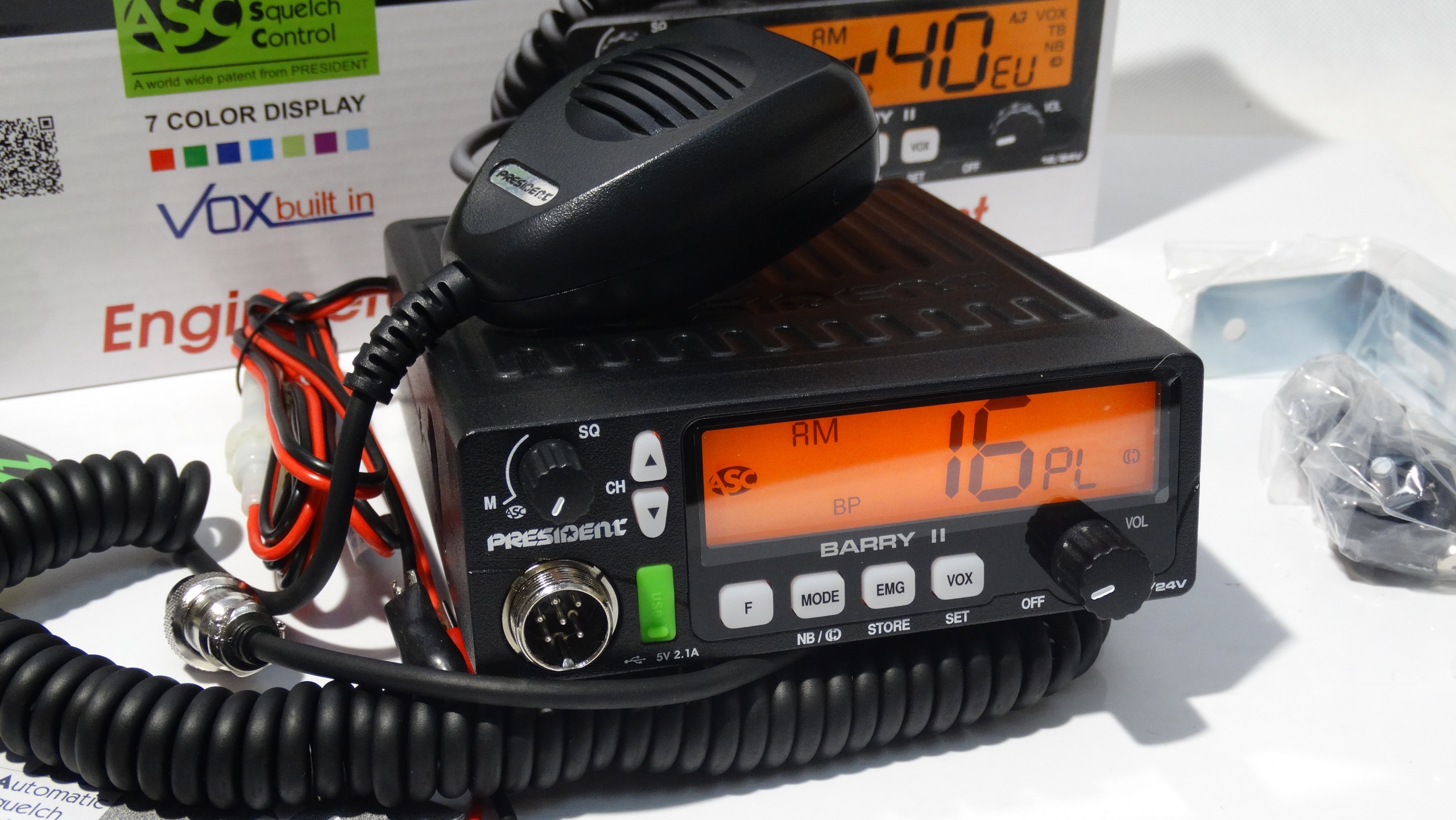 President Barry II ASC TUNING + Astatic Road Devil