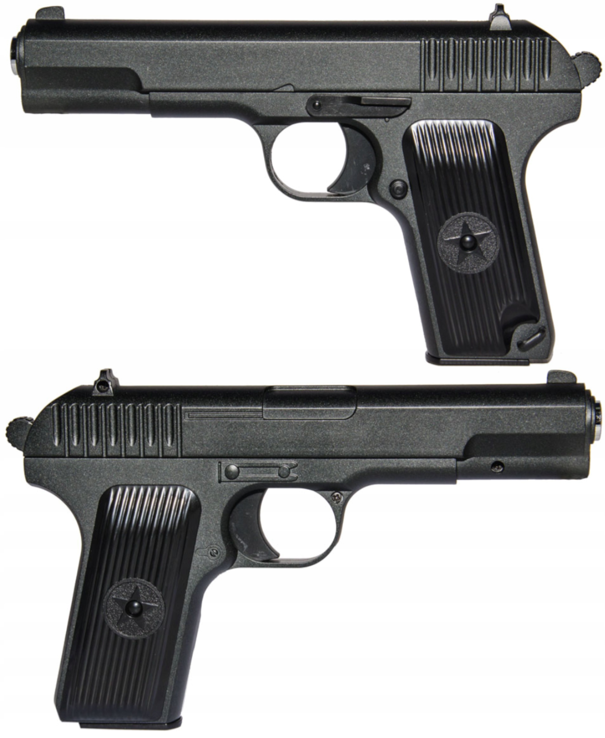 TOKAREV TT REPLIKA ASG PISTOLET METALOWY NA KULKI Waga produktu z opakowaniem jednostkowym 0.504 kg