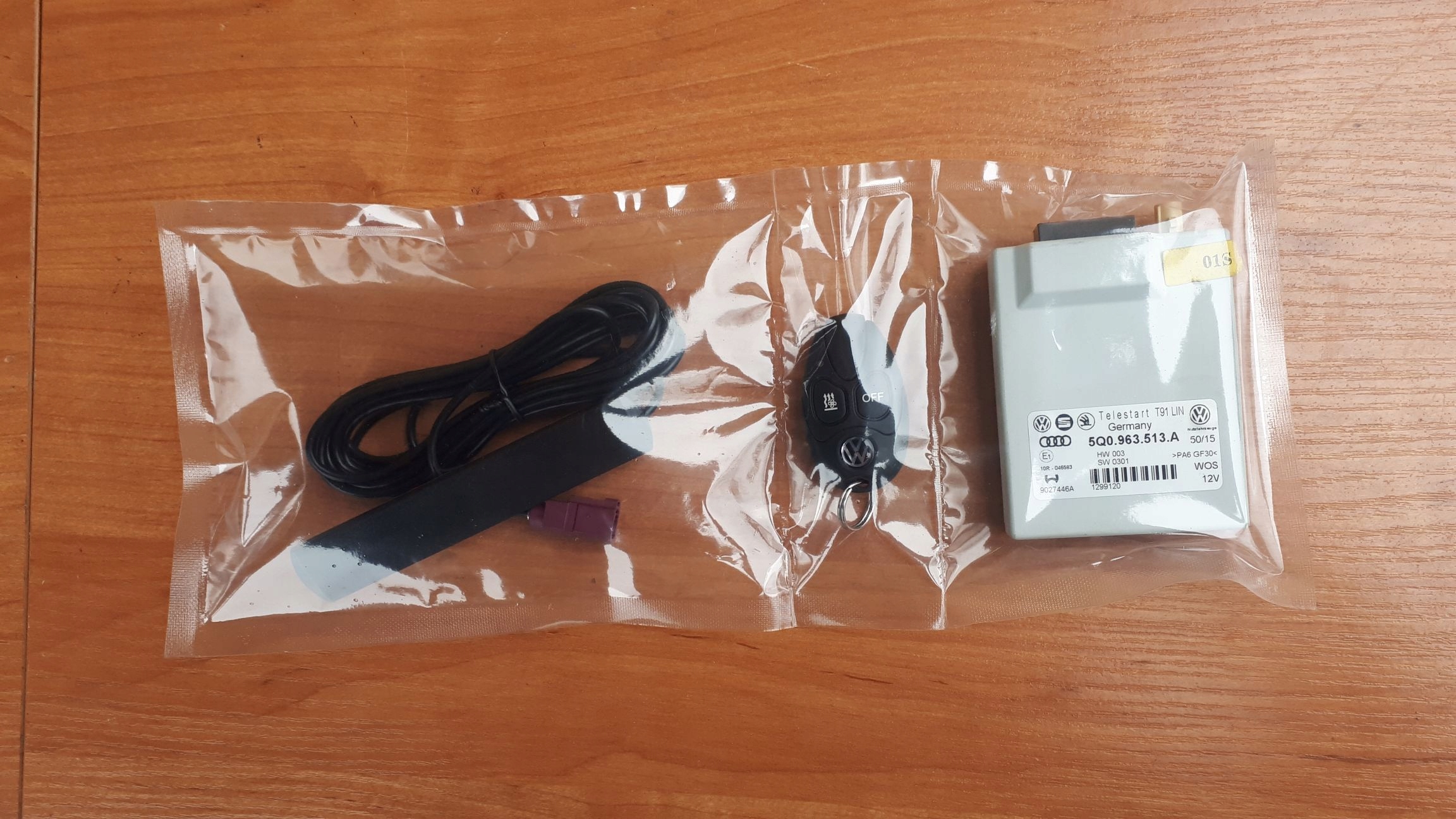 Zestaw Webasto VW Tiguan II 5QF815005F Evo Benzyna Numer katalogowy części 5QF815005F