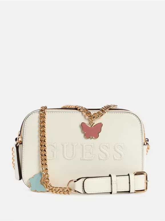 Guess dámská kabelka,crossbody Lilly mléčná