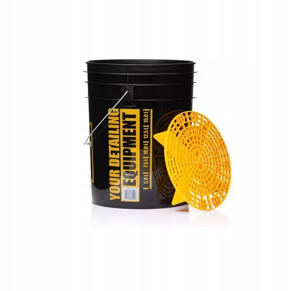 

Work Stuff Detailing Bucket Black Rinse Separa