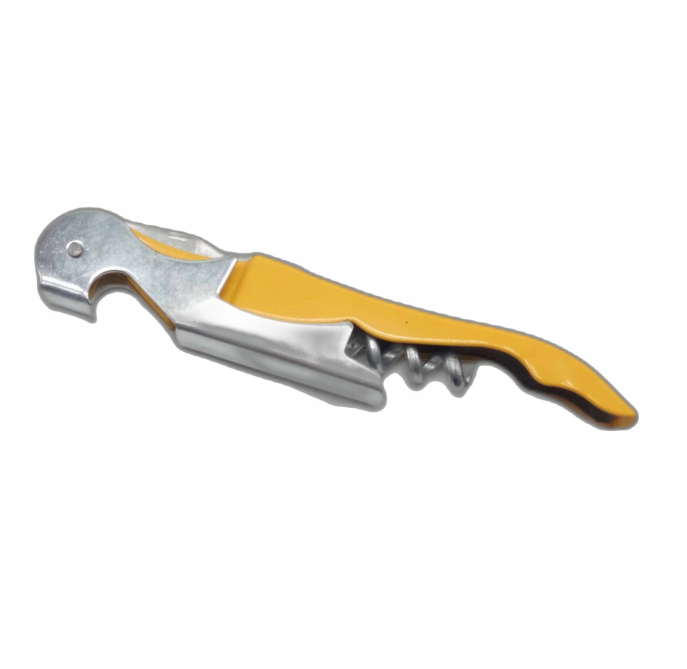 

Metalowy otwieracz do wina piwa korkociąg Żółty