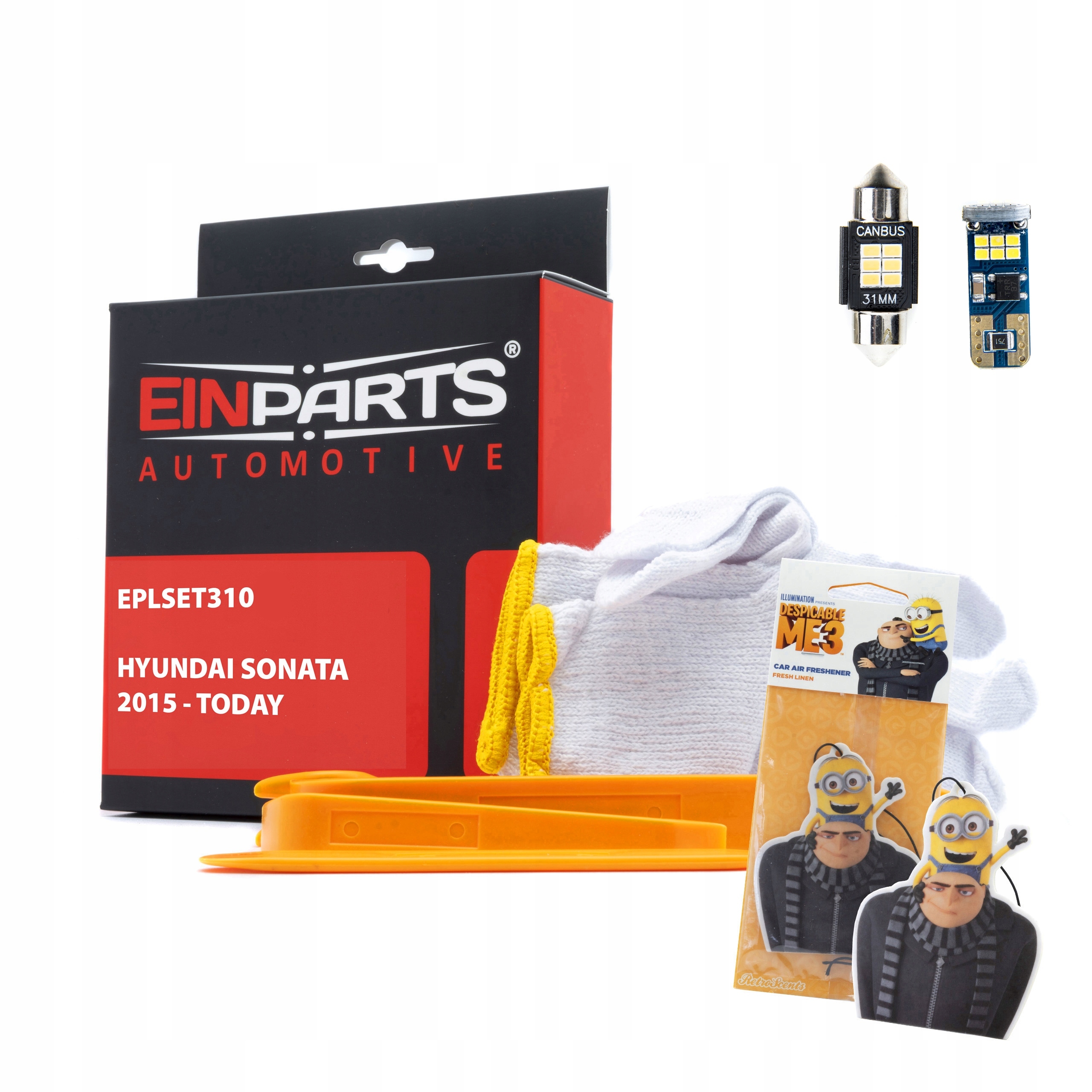 КОМПЛЕКТ LED ІНТЕР'ЄРІВ +АРОМАТ ДО HYUNDAI SONATA