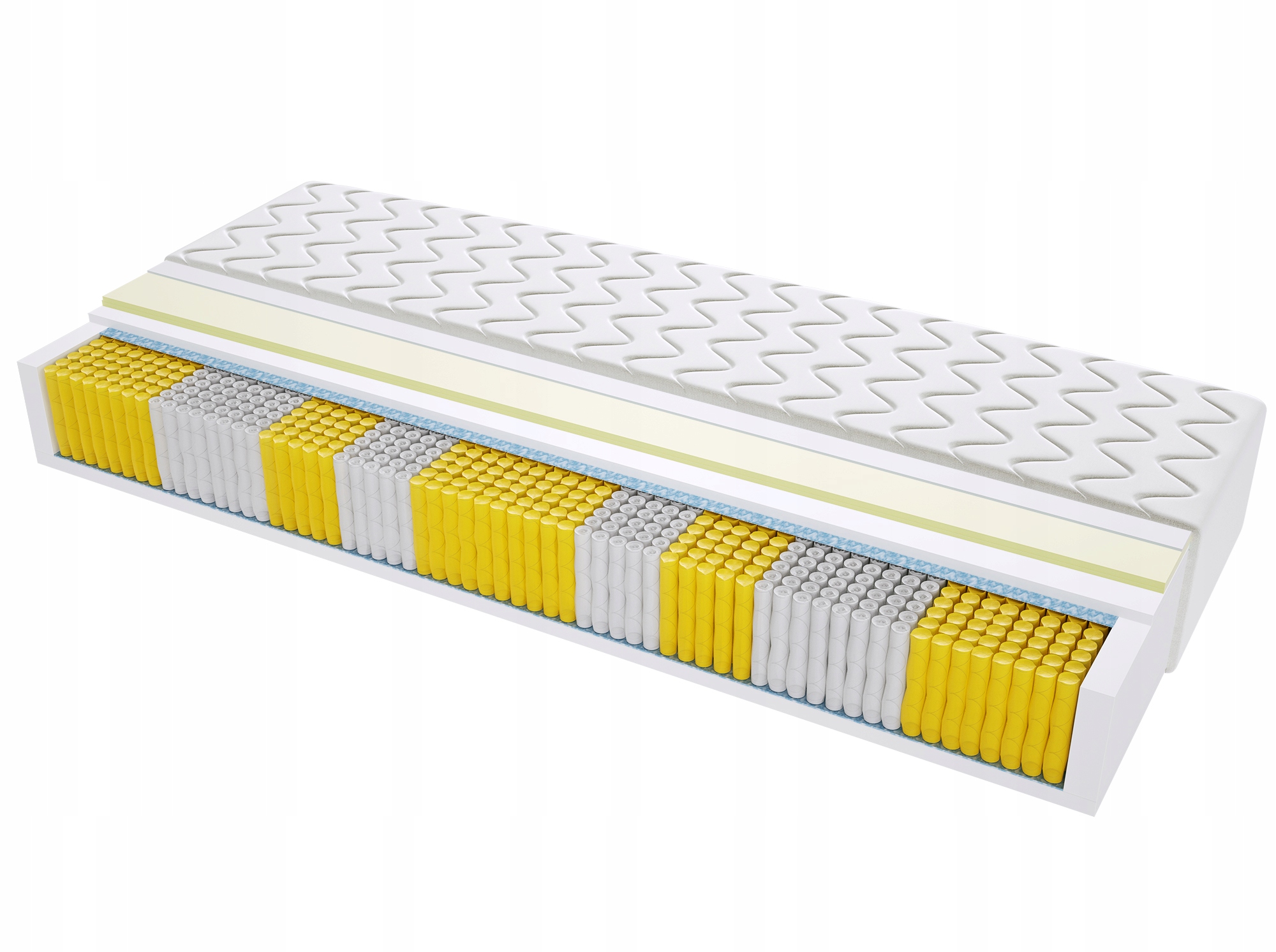 Materac Zeus Multipocket 140x240 Na Płasko Wysyłka