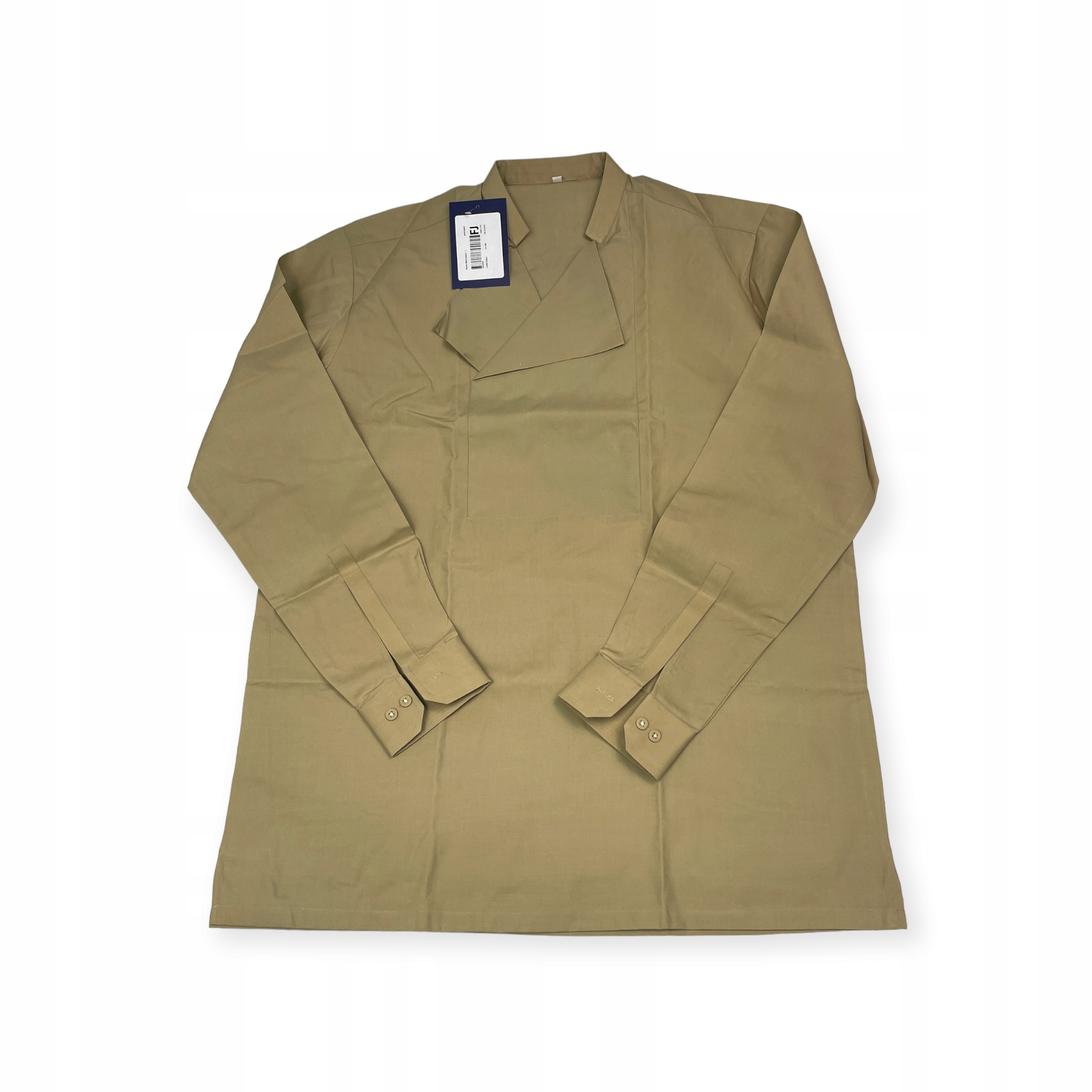 Pánská košile Pedro krémová s dlouhým rukávem Fjackets L