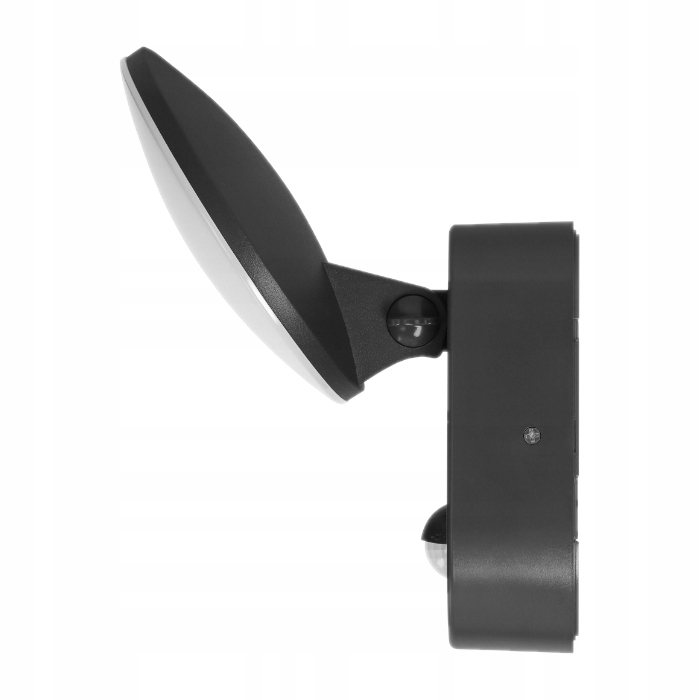LAMPA ŚCIENNA LED CZUJKA RUCHU ZMIERZCH RUCHOMA CZARNA 15W IP65 ZEWNĘTRZNA Kod producenta AD-OP-6206BLPMR4