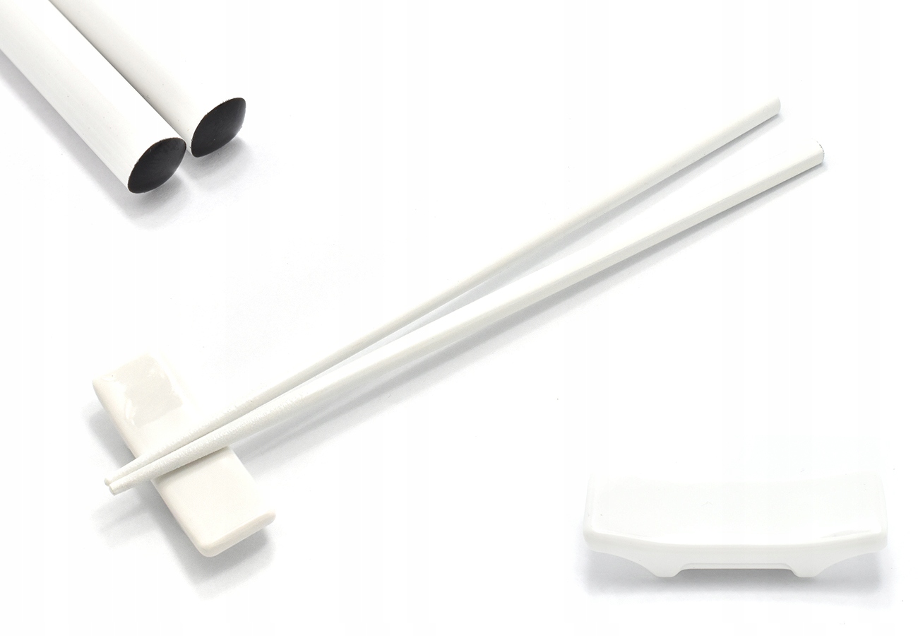 Para pałeczek Shiro 22,5 cm + podstawka melaminowa