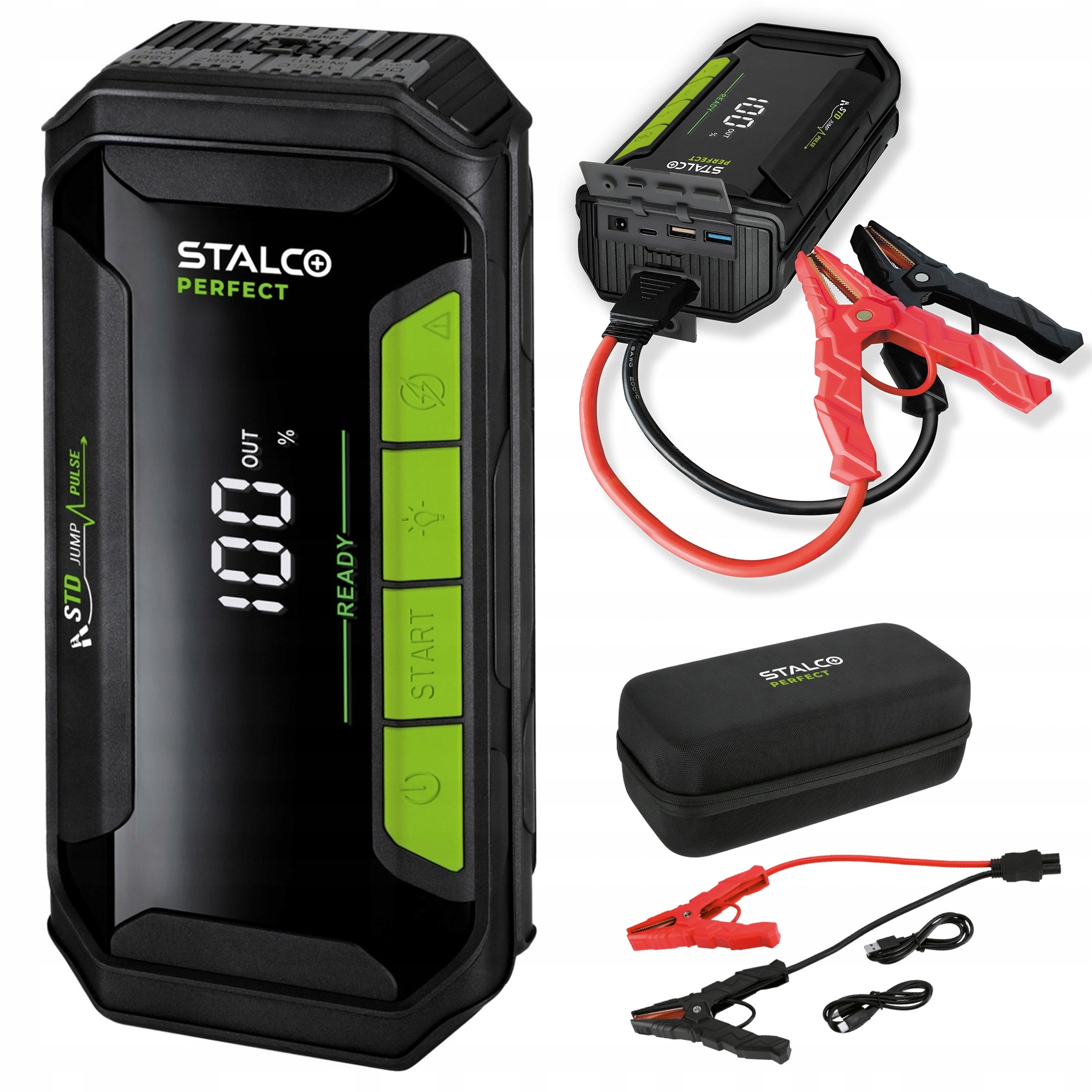 Automobilový Štartér Jumppulse 2000A 20000mAh Powerbank Stalco 12V
