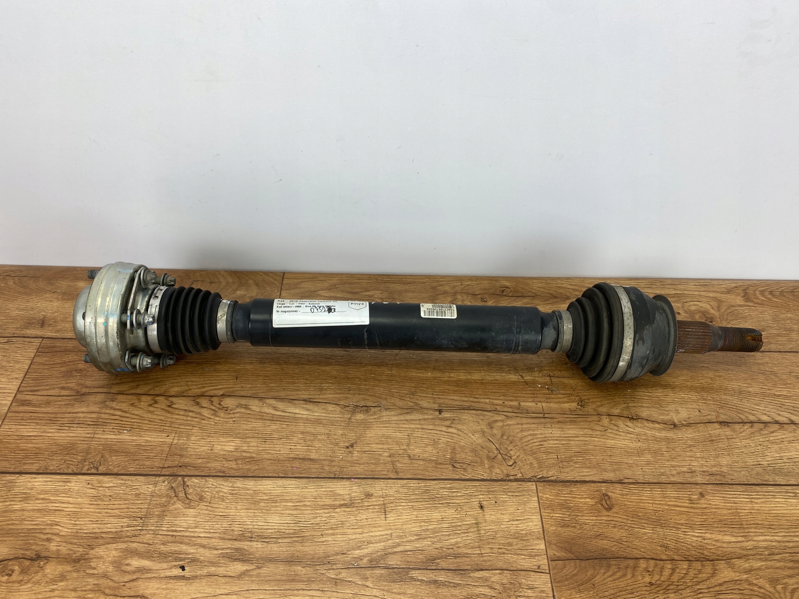semi-axis left Chevrolet Camaro SS 2016+ USA