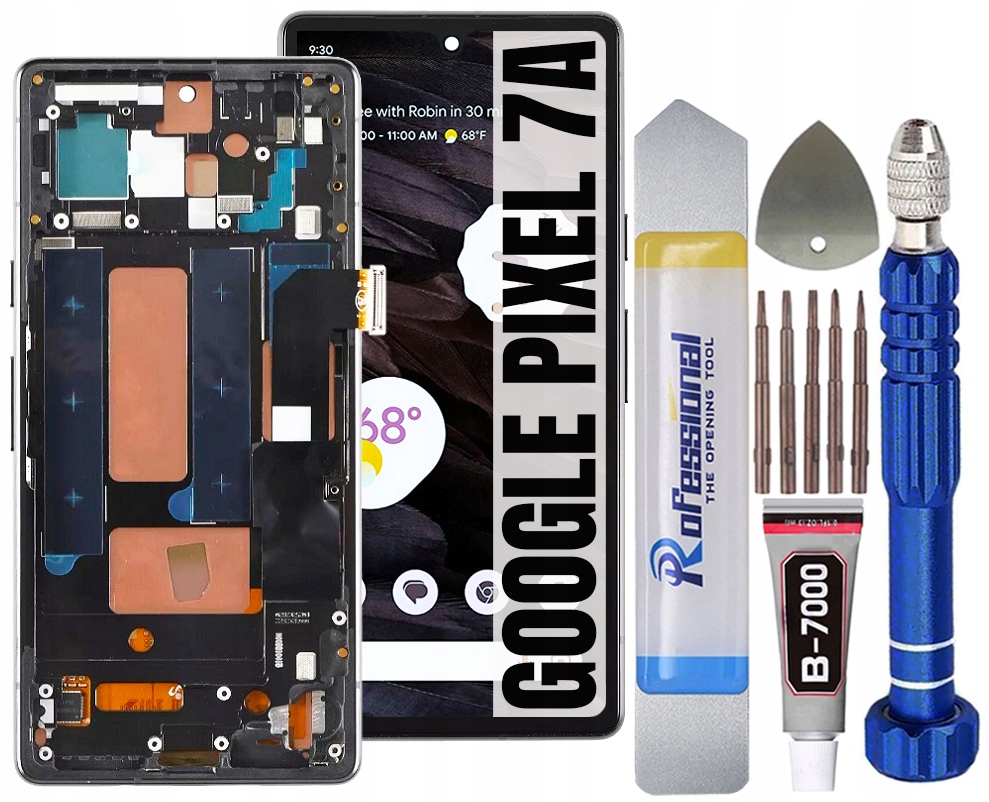 Displej Pro Google Pixel 7A Oled LCD Displej Rámeček
