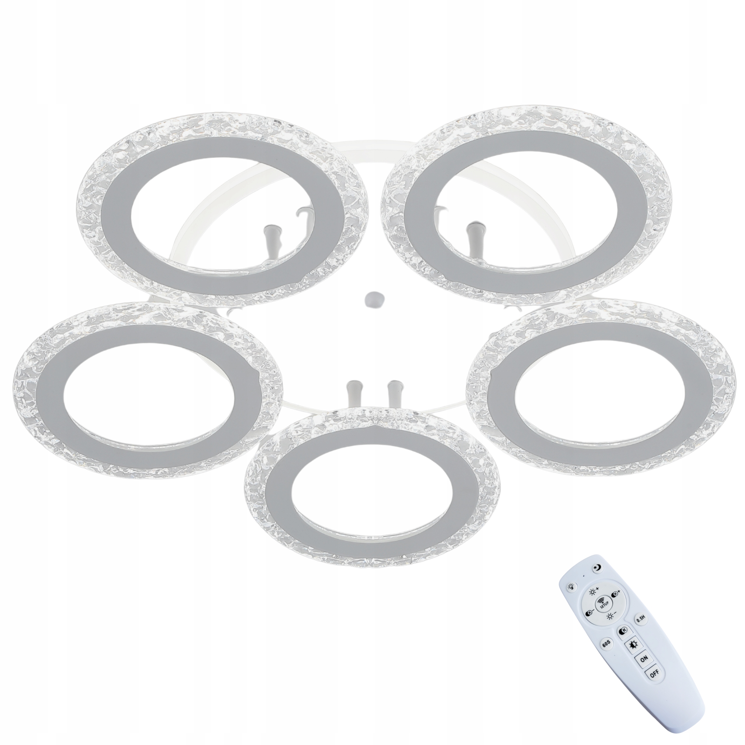 Stropní Svítidlo glamour závěsná Lustr Stropní Svítidlo Led Dálkový Ovladač