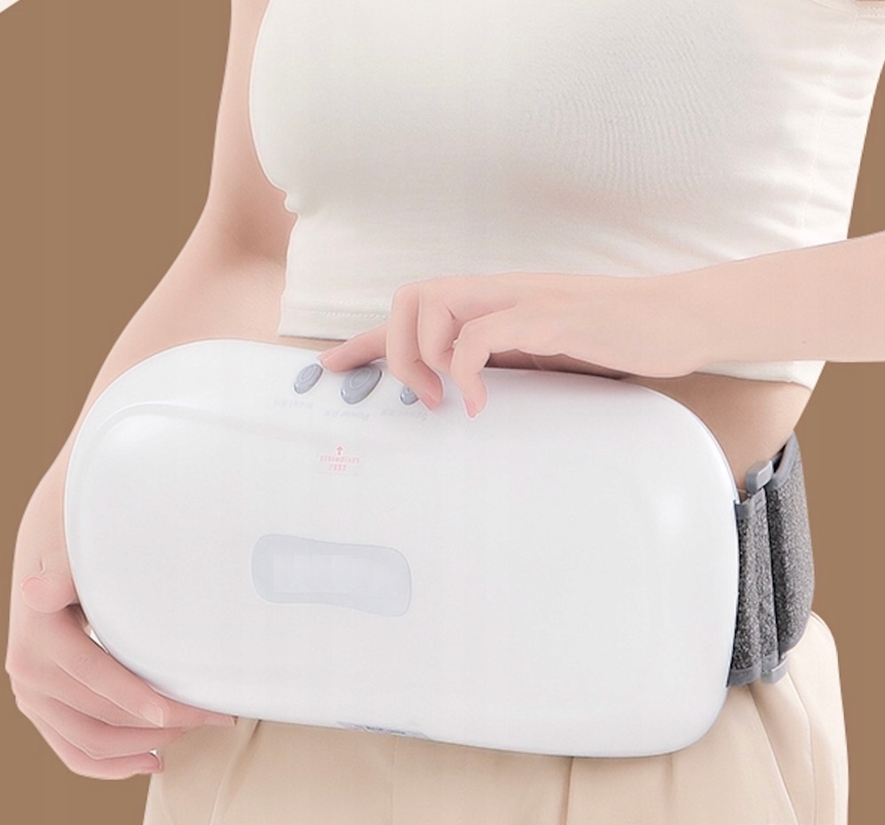 

Pas masujący rozgrzewający lędźwiowy-BEZPRZEWODOWY