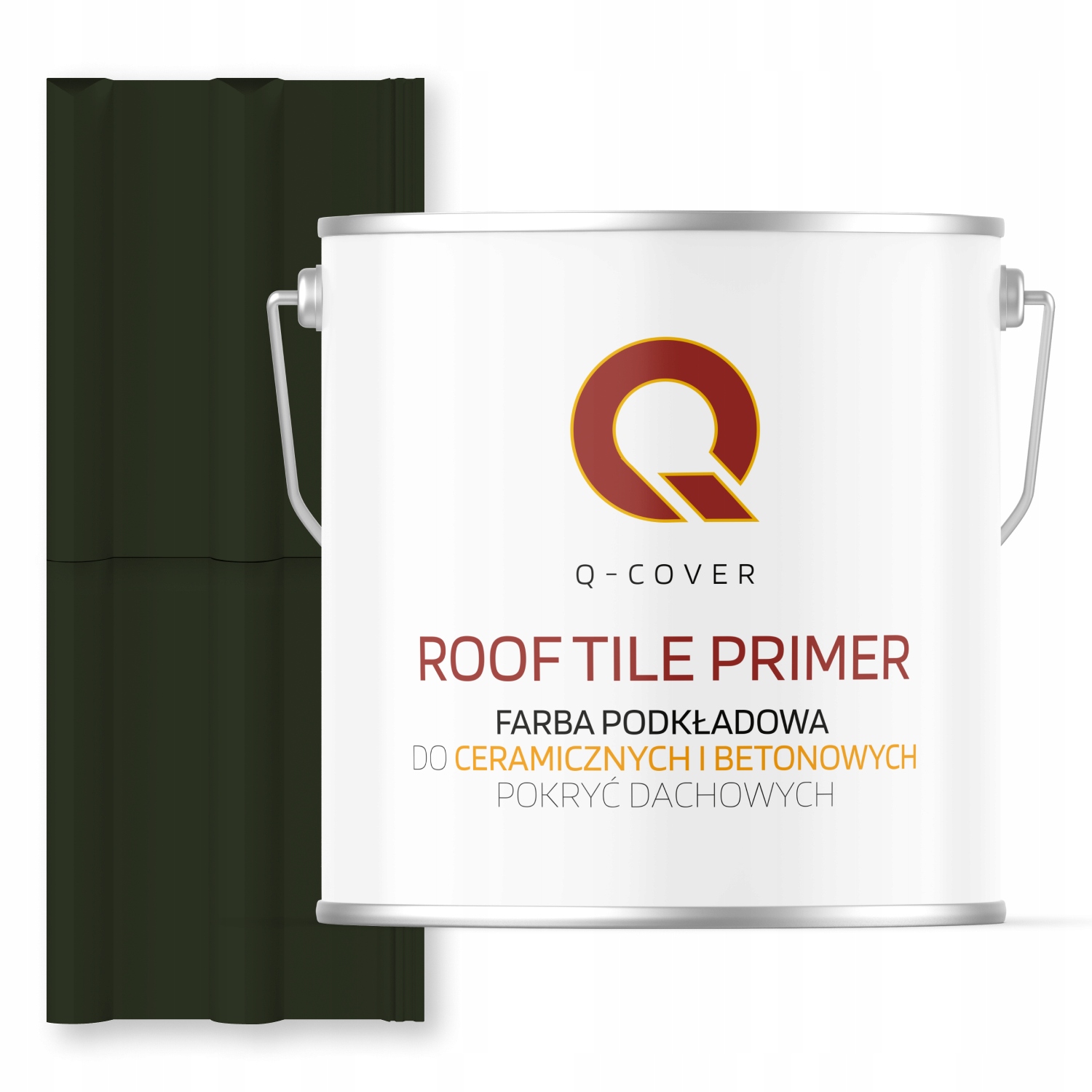 Podkladová Farba Na Keramickú Strechu Fľašová Zelená Ral 6007 Mat 5L