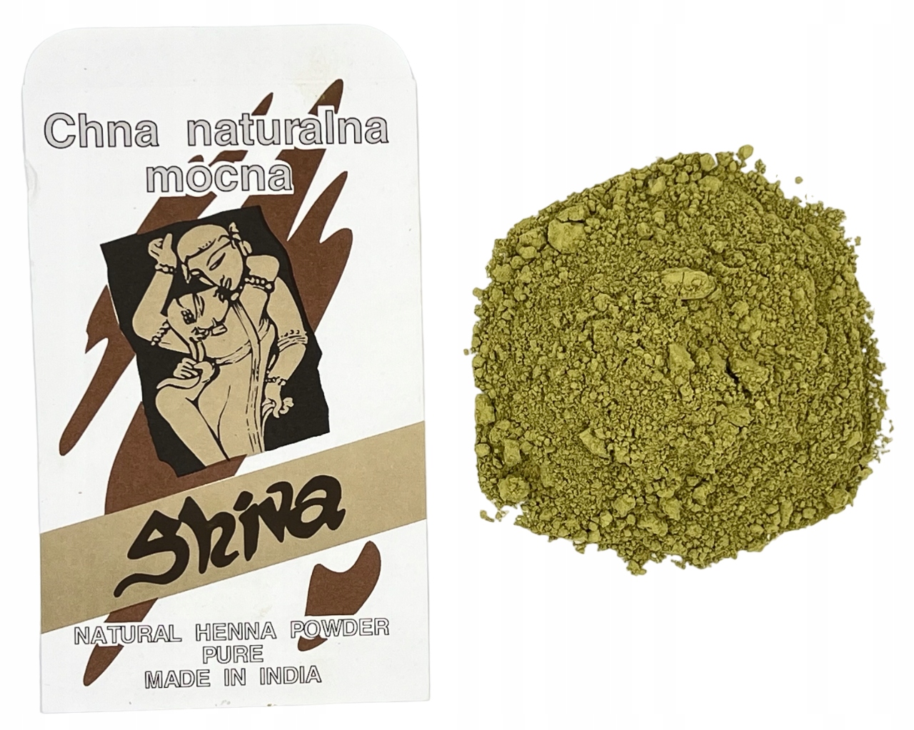 Chna naturalna mocna bez dodatków, henna do farbowania włosów 500g