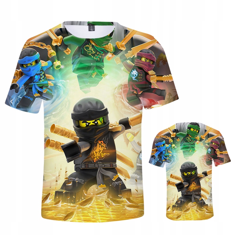 T-SHIRT KOSZULKA 3D NINJAGO ROZMIARY