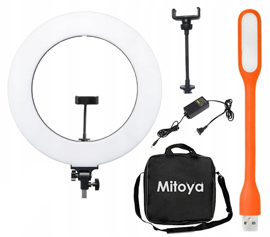 Mitoya Led Ring RL-480 Lampa Kosmetyczna Pierścieniowa 60W