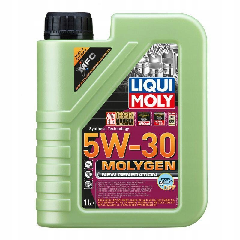 

Liqui Moly Molygen 5W30 1L 21224 New generation