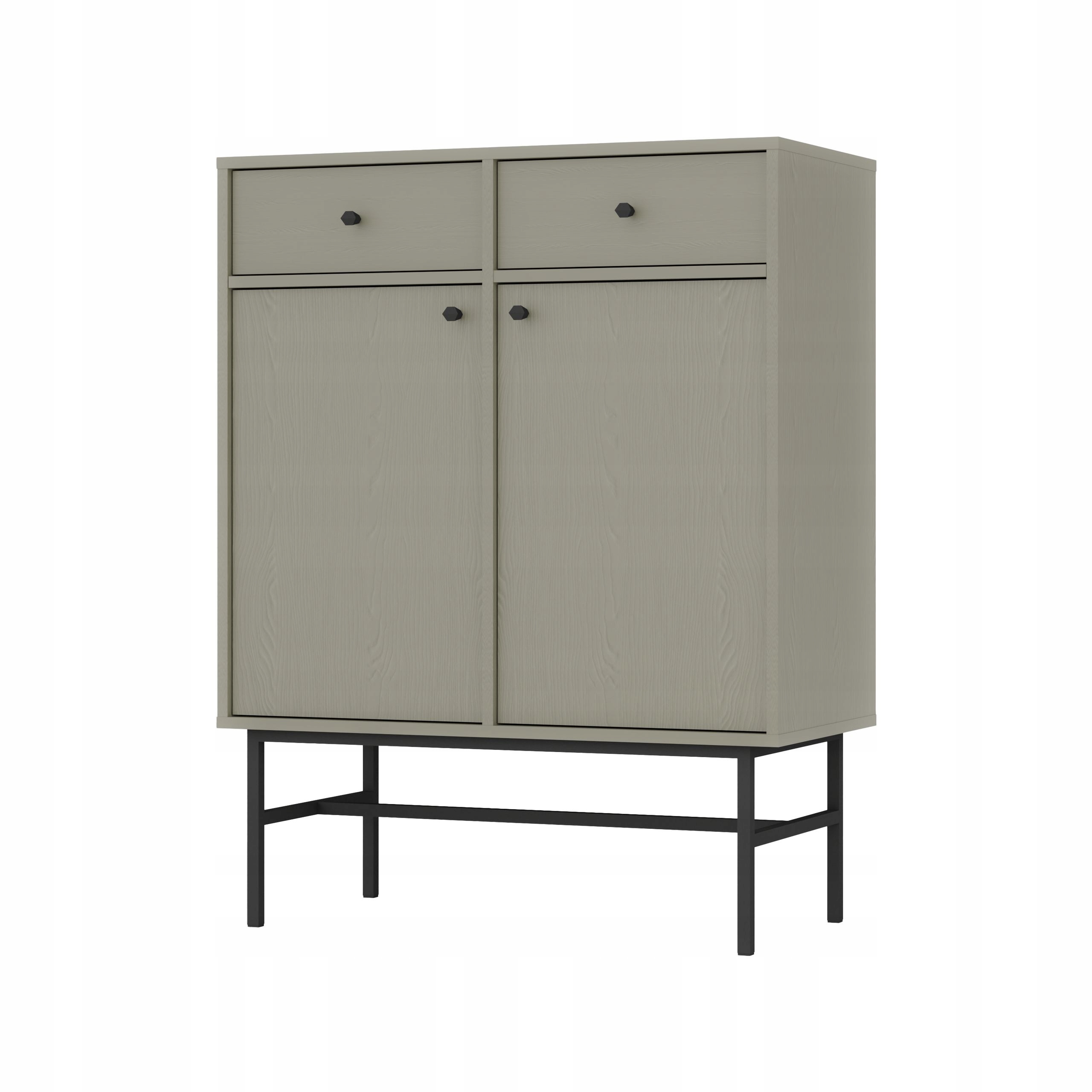 Komoda Torino 84 cm do obývacího pokoje Ložnice Odstíny zelené