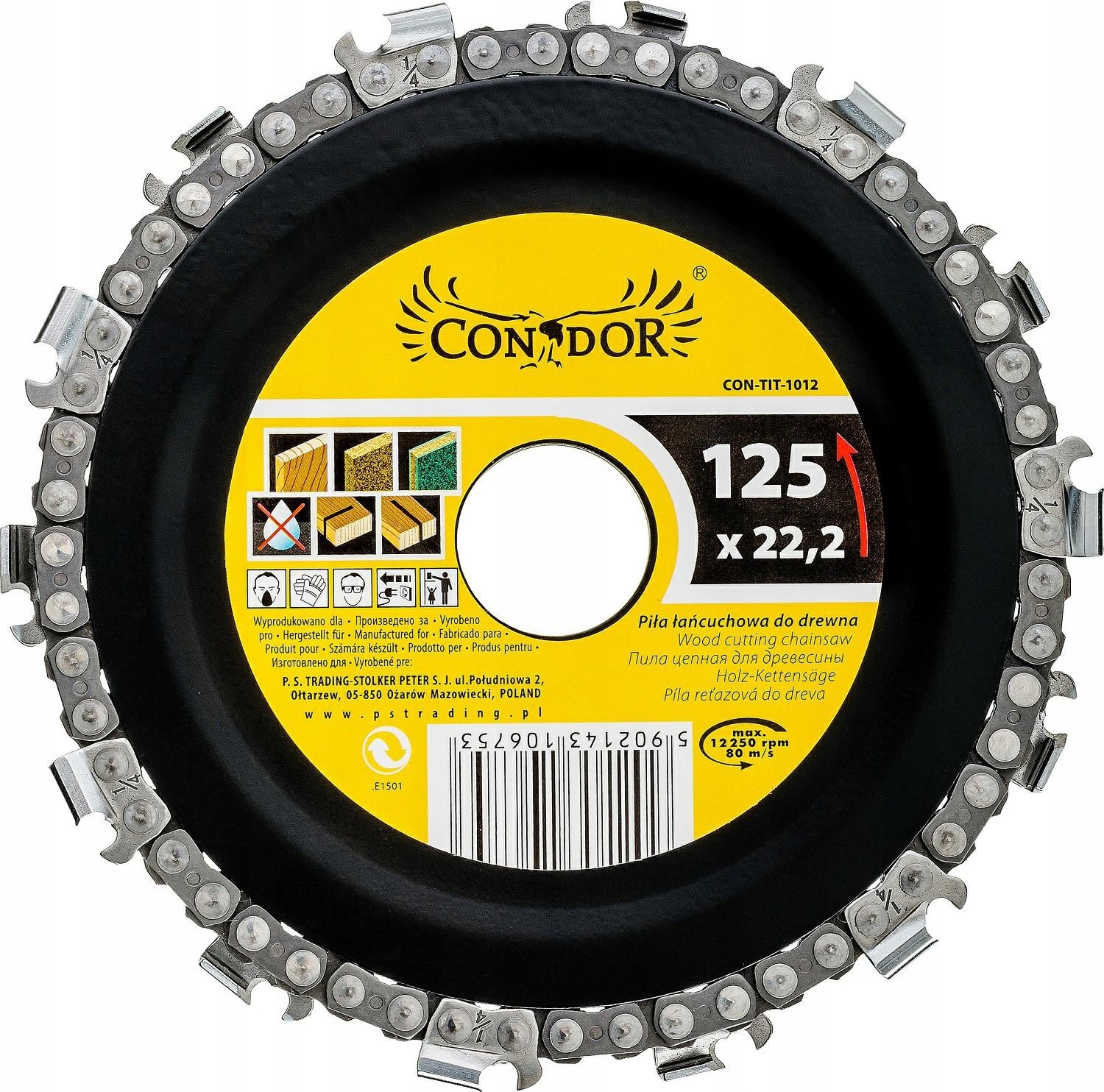 

Tarcza Łańcuchowa Do Drewna 125mm