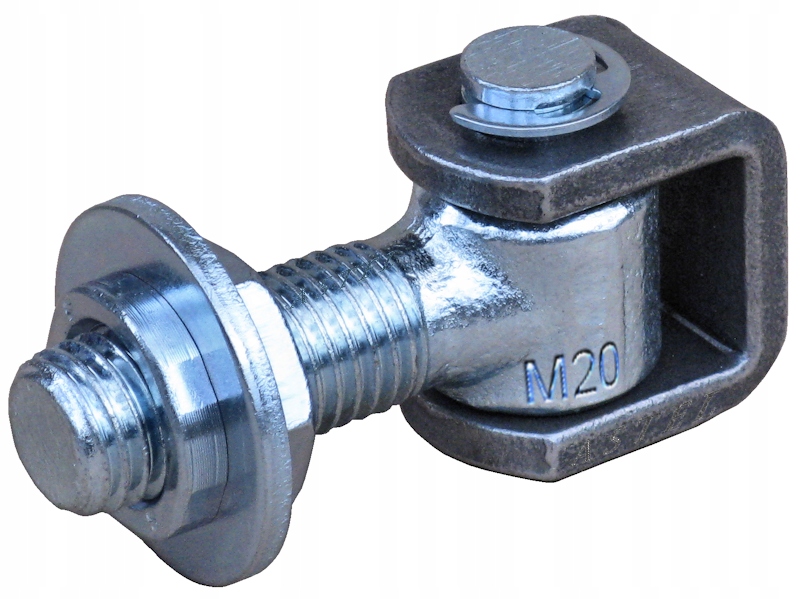 

Zawias regulowany M20, do furtki bramy