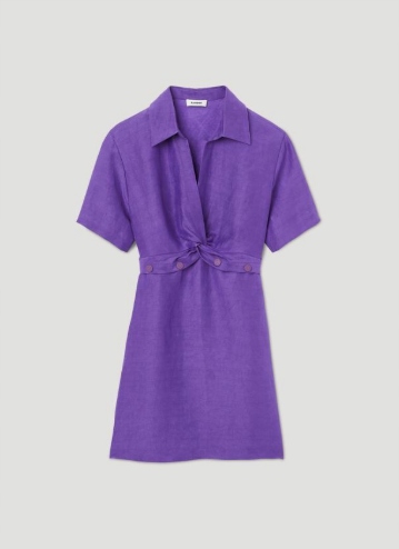Sandro H23LUCE Violet Šaty 34