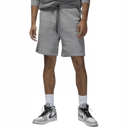 Nike kraťasy pánské sportovní šortky před kolena Jordan šedé r.XS