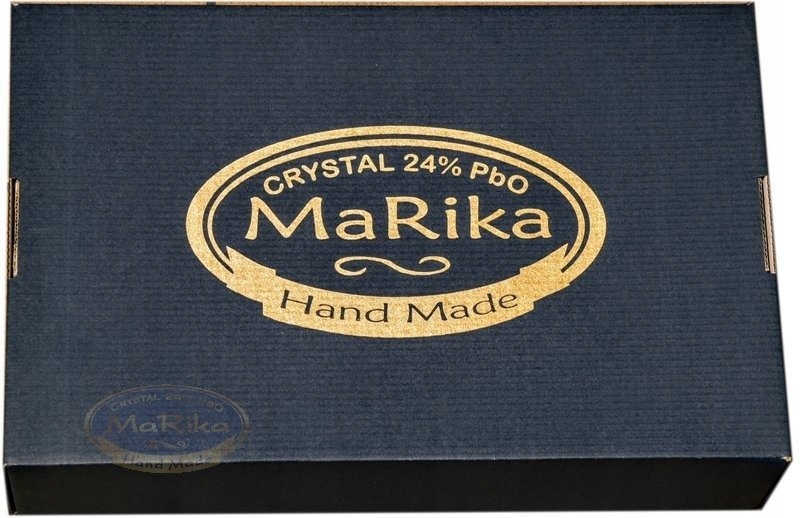 Szmaragdowe kryształowe szklanki do whisky 280 ml Marka inna