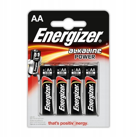 Energizer AA/LR6 Alkaline Power 4 szt.