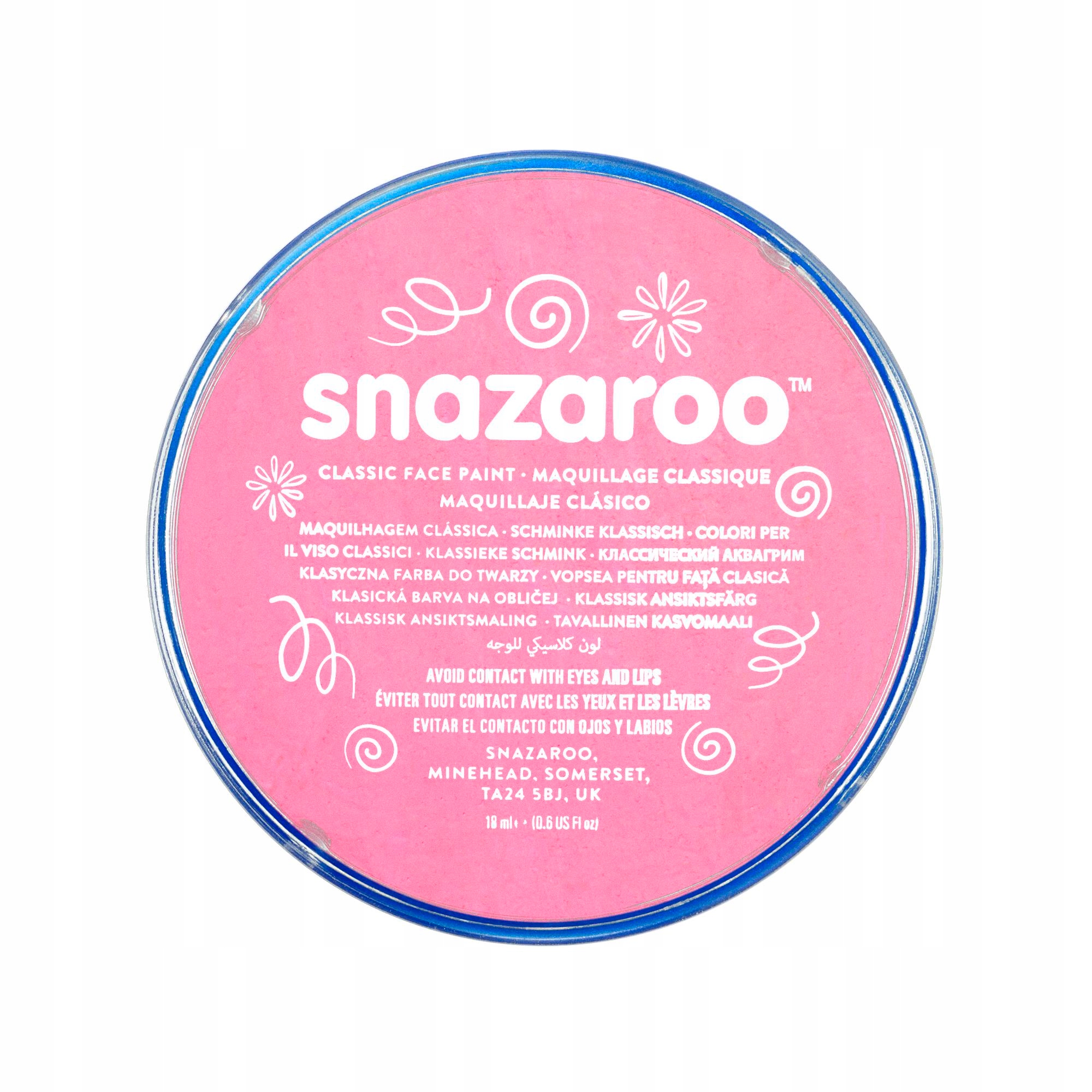 

Snazaroo Farba do ciała 18 ml: Pale Pink