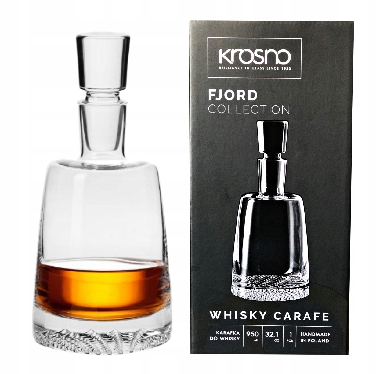 

Krosno Karafka Do Whisky 950 ML Fjord