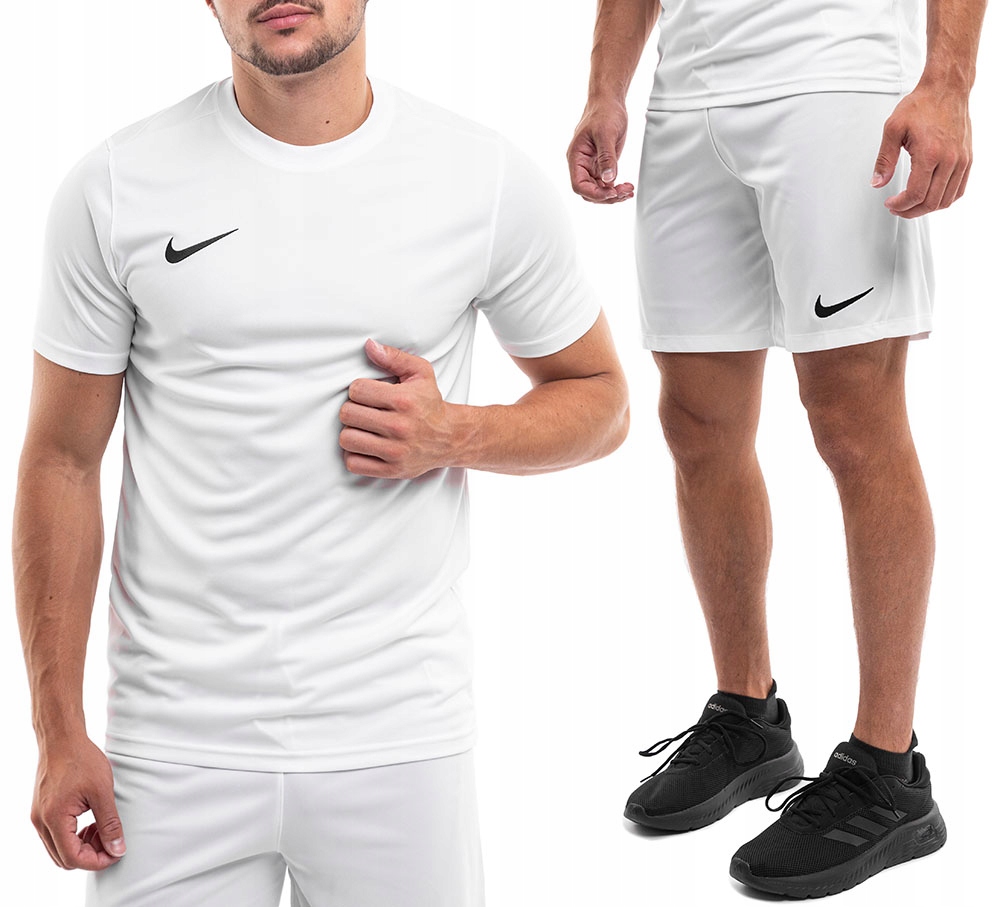 Sportovní oblečení Nike Dry Park Pánský komplet Pohodlné tričko Kraťasy vel. M