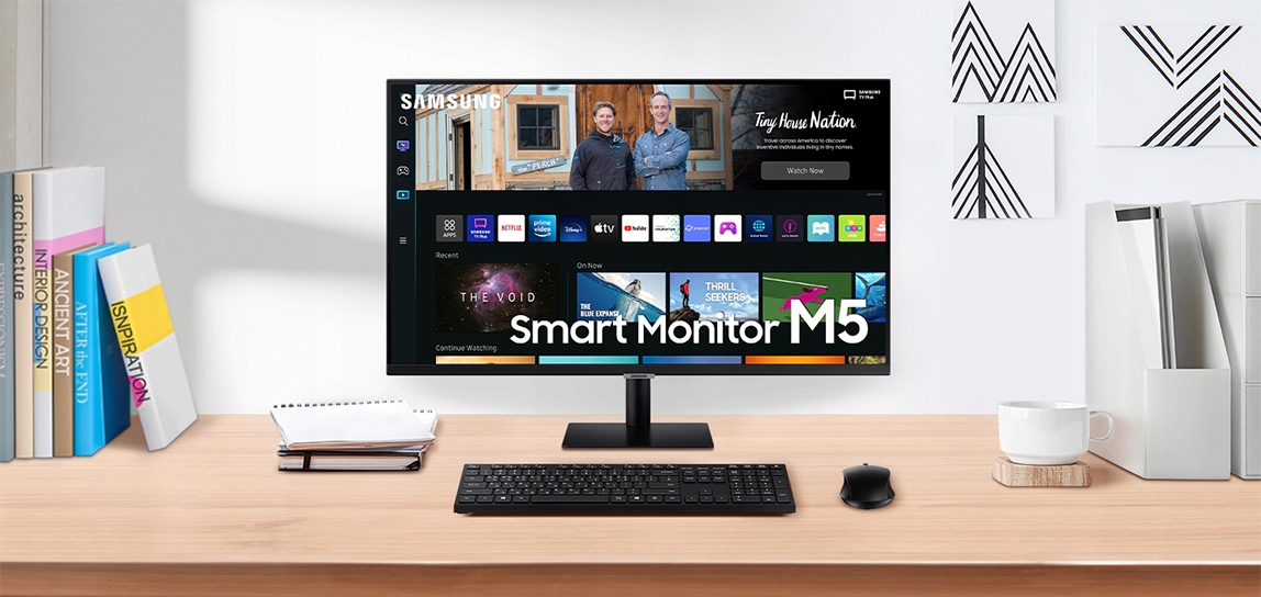 27 CALI SMART SAMSUNG LS27CM500 LED FHD HDR WiFi BT USB Rozdzielczość ekranu (px) 1920 x 1080