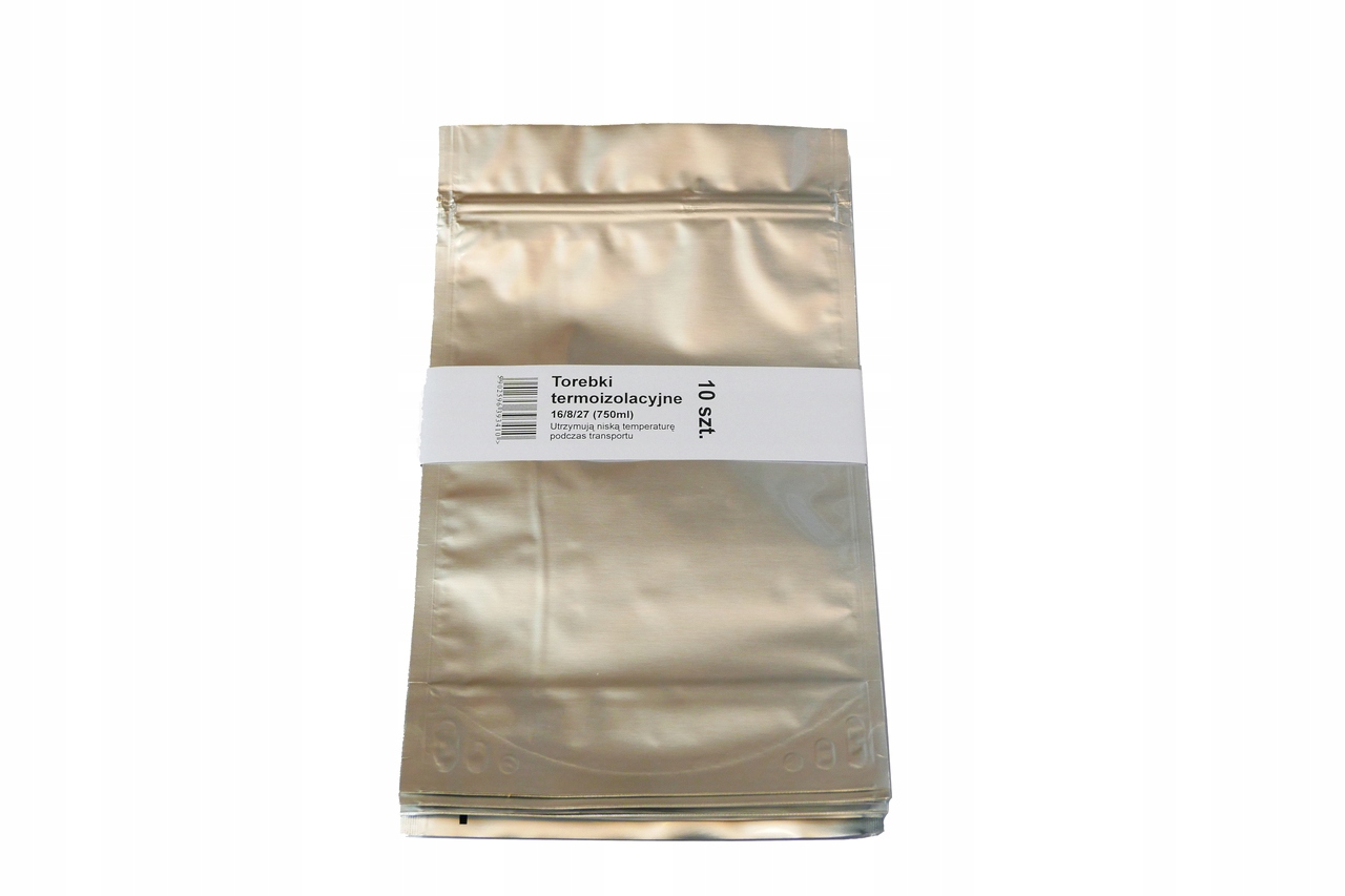 

Torebki Termoizolacyjne 750 ml x 10 sztuk