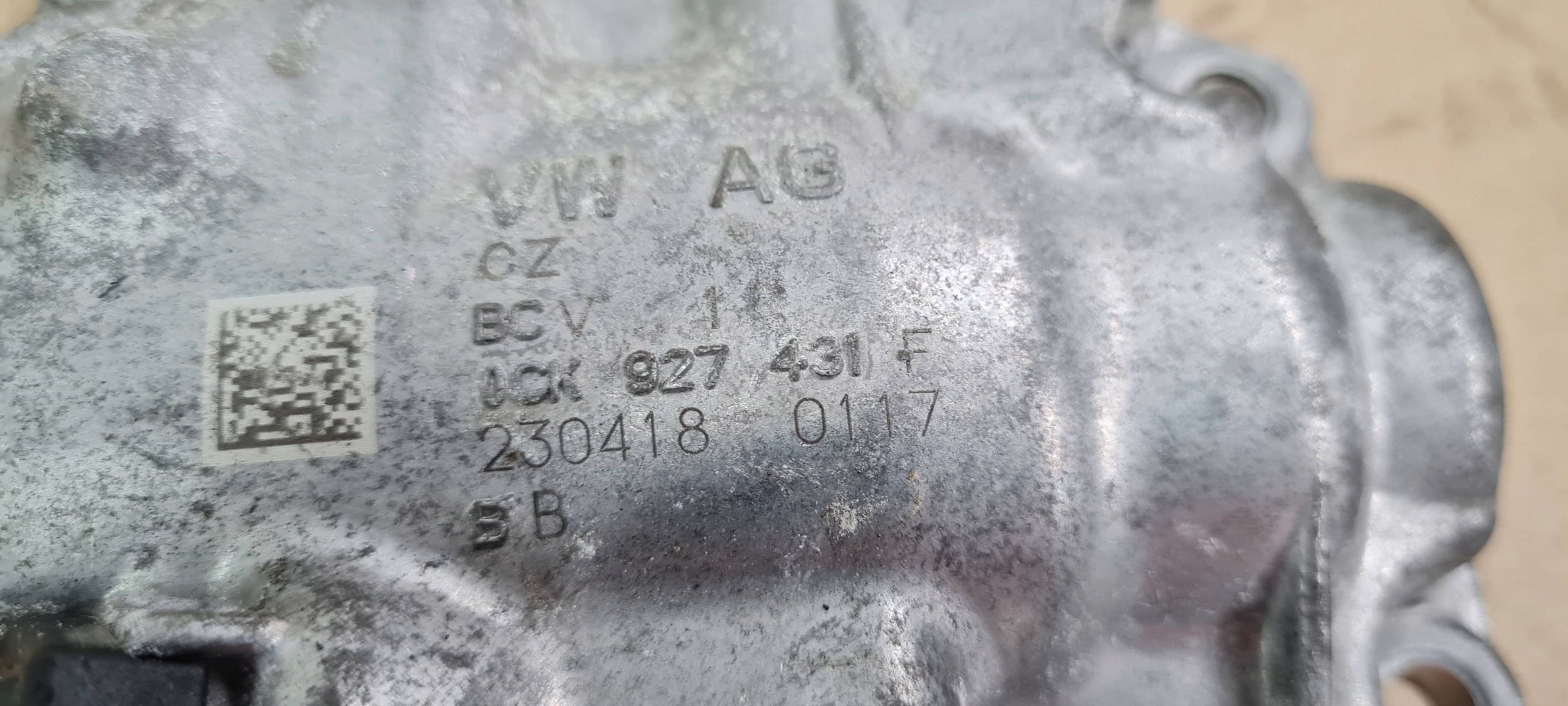 Q5 80A крышка с датчиком коробки передач 0CK 0CK927431E A5 A4 B9