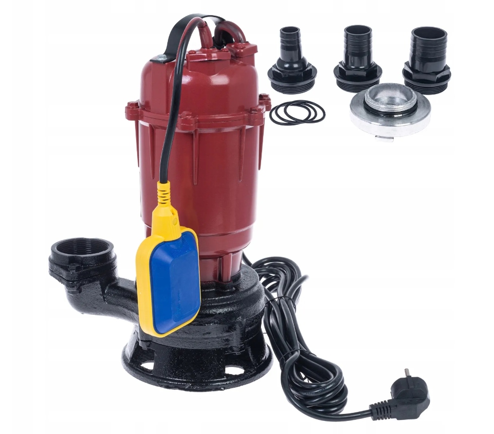 POMPA DO DODY CZYSTEJ/BRUDNEJ SZAMBA Z ROZDRABIACZEM I PŁYWAKIEM ***HIT***