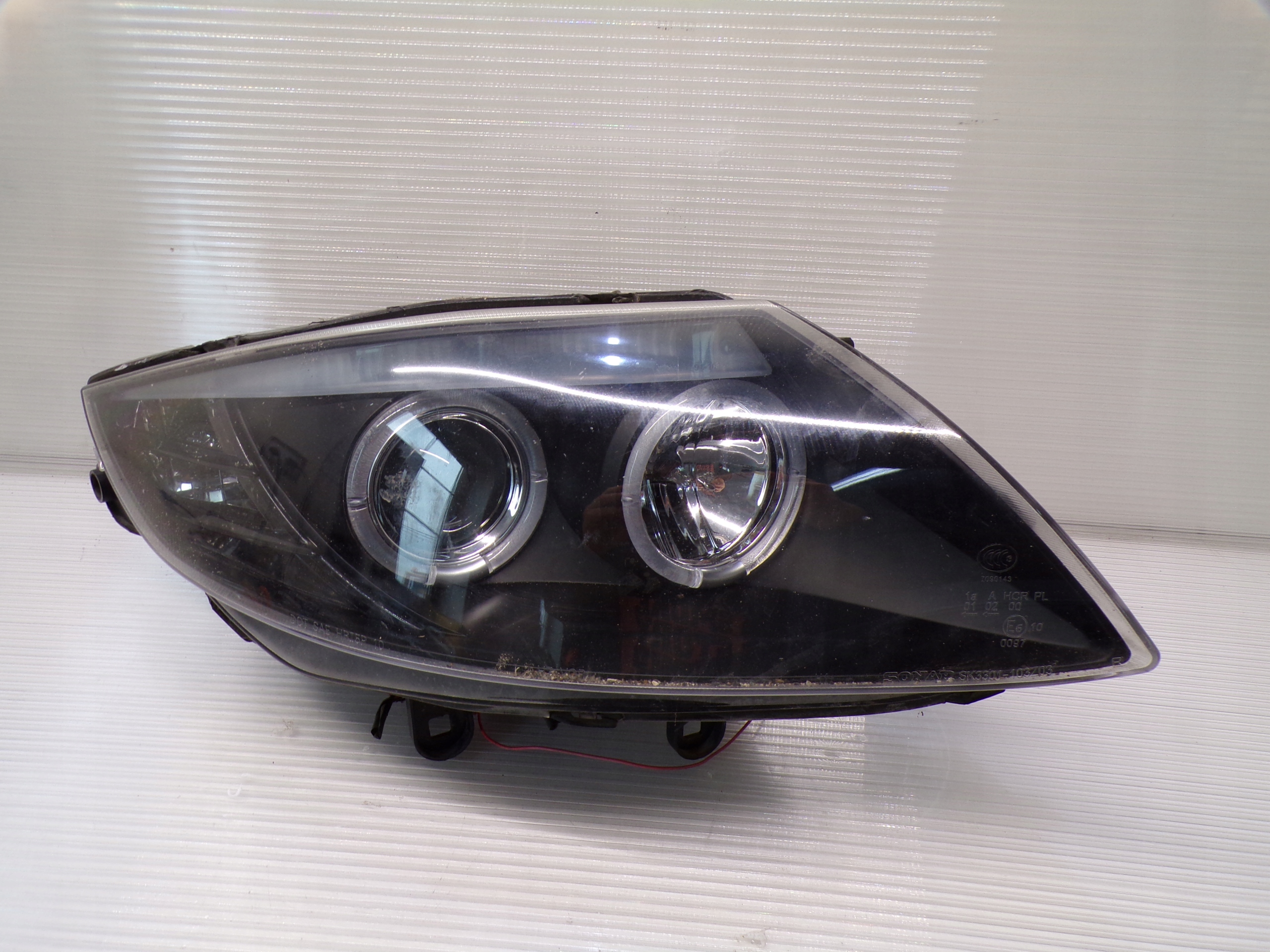 ФАРА ПРАВА ПЕРЕД BMW Z4 E85 АНХЕЛЬ ГЛАЗА КОЛЬЦА