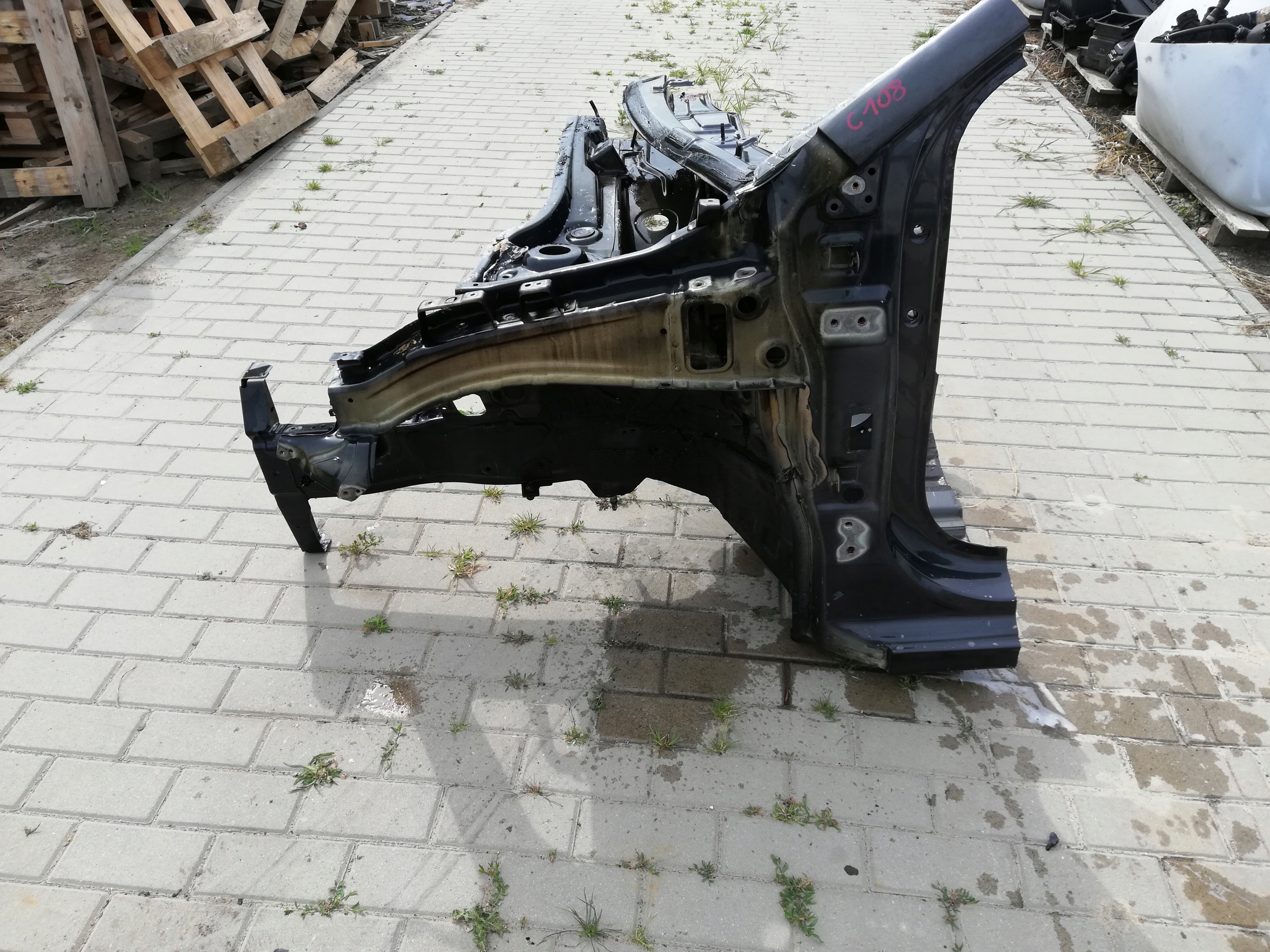 ЧЕТВЕРТИНА ЧАСТИНА ЗЛІВА ПЕРЕД ПЕРЕДНЯ KIA RIO IV 17-22