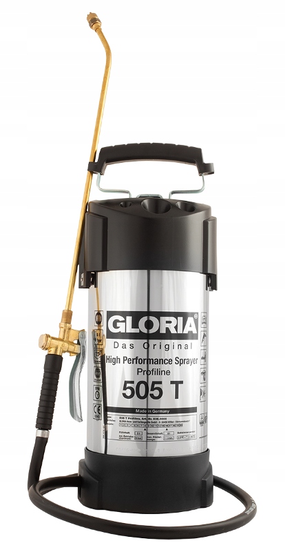 

Wysokociśnieniowy opryskiwacz Gloria 505 T 5 L