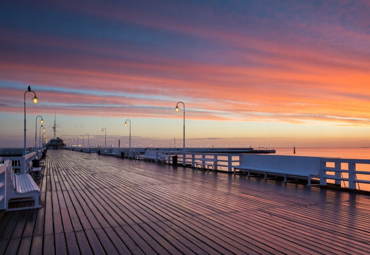 

Fototapeta Flizelinowa Molo w Sopocie 152x104