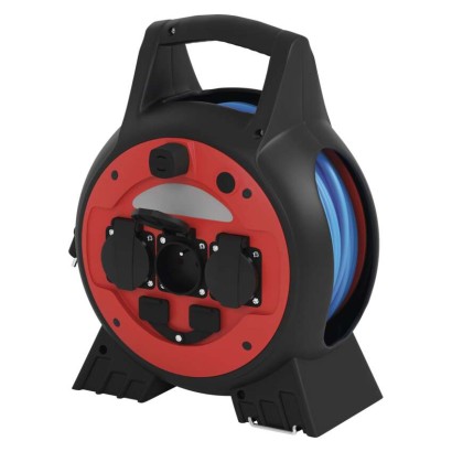 Predlžovací Kábel 20 m 3 zásuvky modrý Pvc 230 V