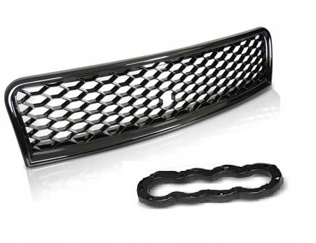 GRILL ATRAPA AUDI A4 B6 01-04 RS GLOSSY BLACK TUNING